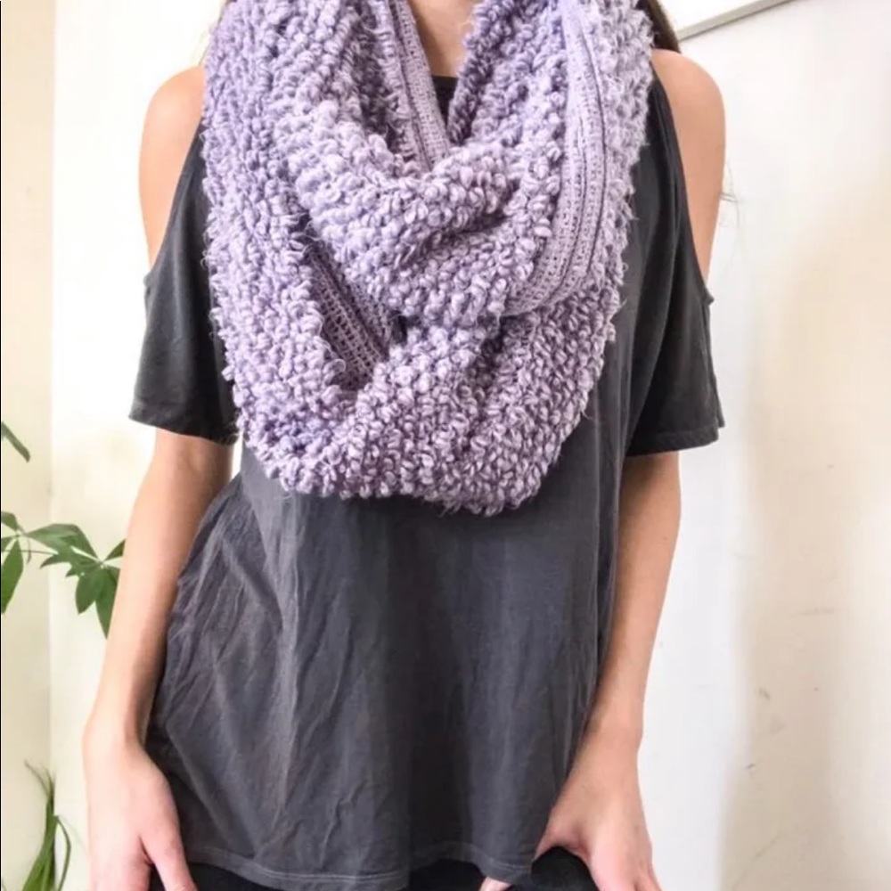 UO Lavender Infinity Scarf
